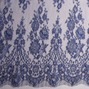 Calais lace laminette night blue