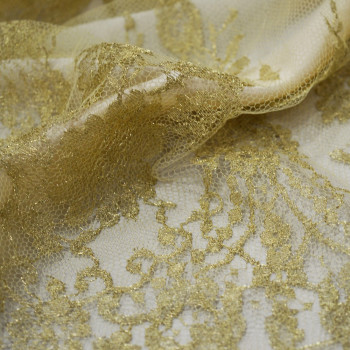 Calais lace laminette gold/gold