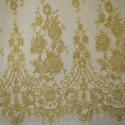 Calais lace laminette gold/gold