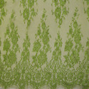 Calais lace laminette anise green