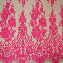 Calais lace fuchsia