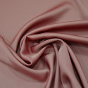 Old pink satin-back cady crepe fabric