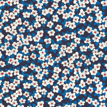 Blue Ffion Liberty fabric