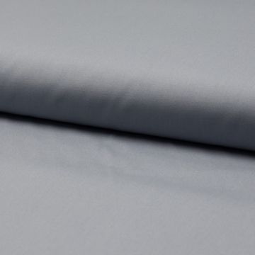Poplin fabric 100% cotton silver grey