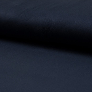 Tissu suédine bleu marine foncé
