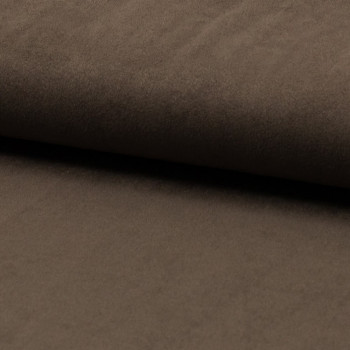 Tissu suédine beige taupe