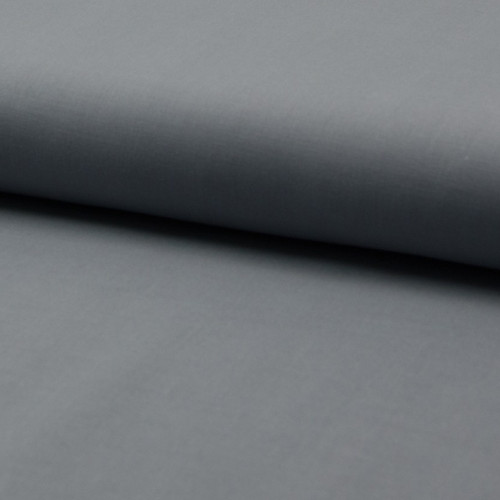 Tissu voile de coton 100% coton gris argent