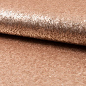 Glitter fabric cocktail sand beige