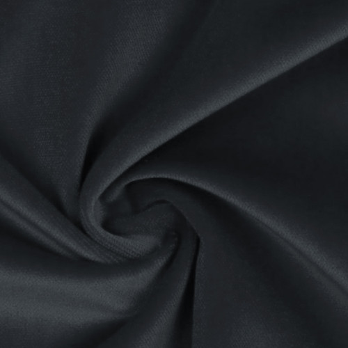 100% cotton gray velvet fabric