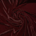Burgundy sandwashed silk velvet fabric