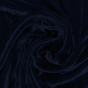 Tissu velours de soie sandwashed bleu marine