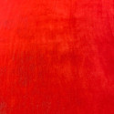 Coral red sandwashed silk velvet fabric