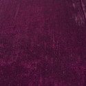 Tissu velours de soie sandwashed violet prune