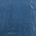 Tissu velours de soie sandwashed bleu indigo