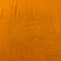 Yellow sandwashed silk velvet fabric