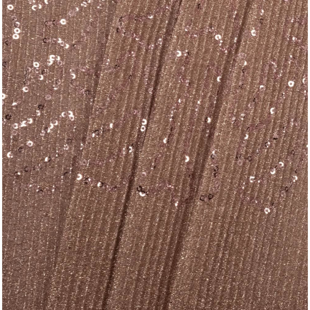 Rose Gold Sequin Fabric Dresses Images 2022