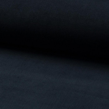 Corduroy fabric 100% cotton navy blue