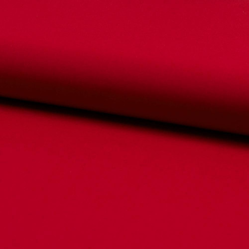 100% cotton plain poplin fabric red