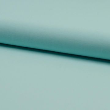 Tissu popeline 100% coton uni vert menthe