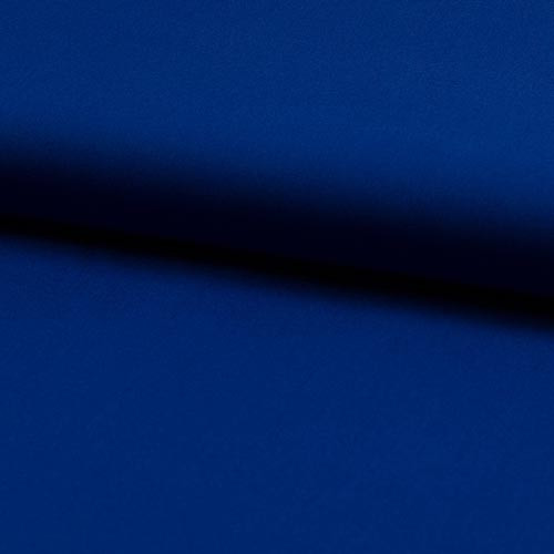 Tissu popeline 100% coton uni bleu royal