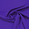Tissu caddy crêpe envers satin violet
