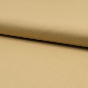100% organic cotton poplin fabric yellow straw