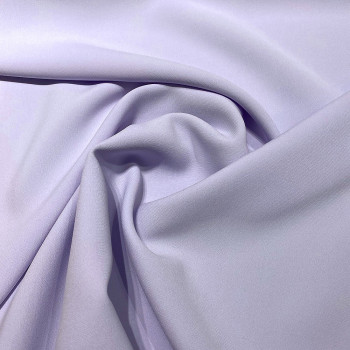 Parma purple double crepe fabric