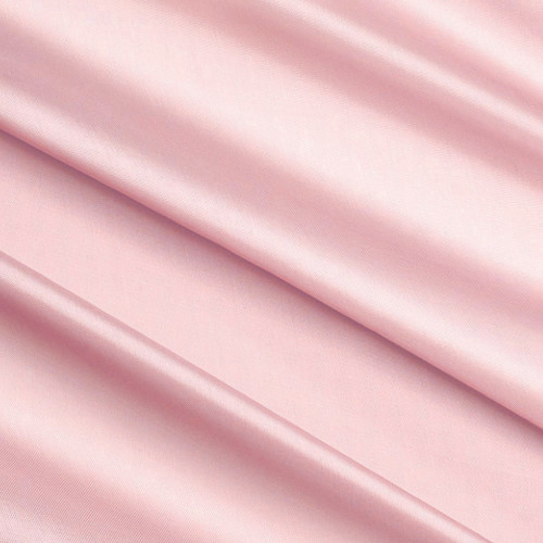 Tissu doublure pongé 100% cupro rose clair