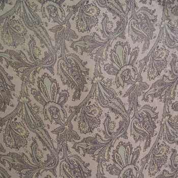 Tissu mousseline soie imprimée paisley