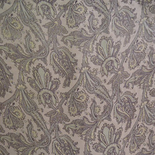 Tissu mousseline soie imprimée paisley