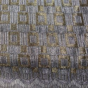 Calais lace gold/silver laminette