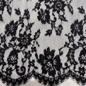 Black Calais lace