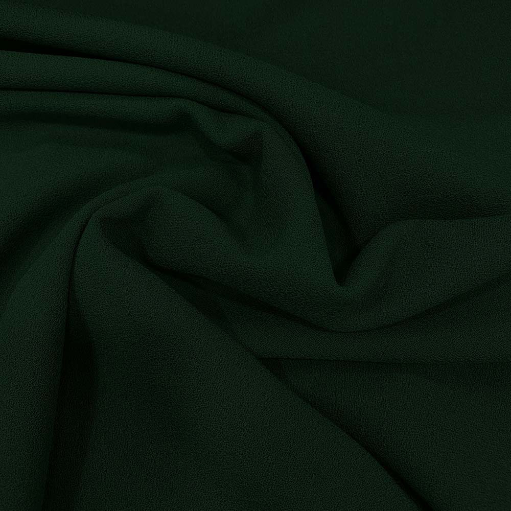 Pull vert sapin en crêpe de laine fabriqué en France