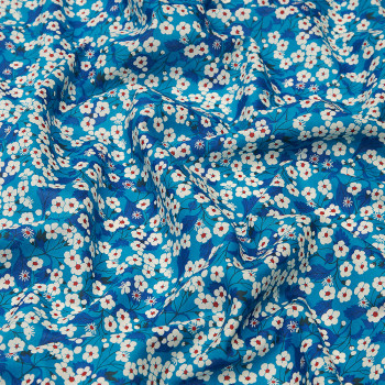 Blue Mitsi Liberty fabric