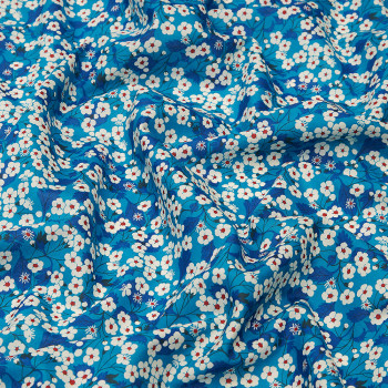 Liberty fabric blue Mitsi