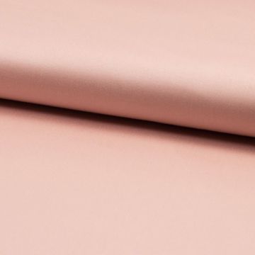 Cotton satin fabric nude