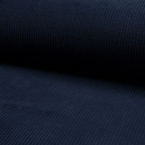 thick ribbed cotton fabric
