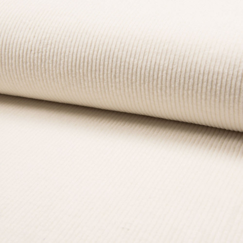 thick ribbed cotton fabric