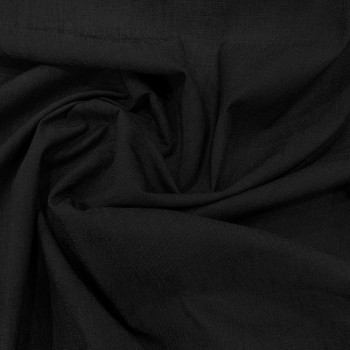 Tissu denim chambray noir