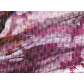 Multicolored polyester printed fabric