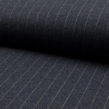 Gray herringbone tennis stripe fabric
