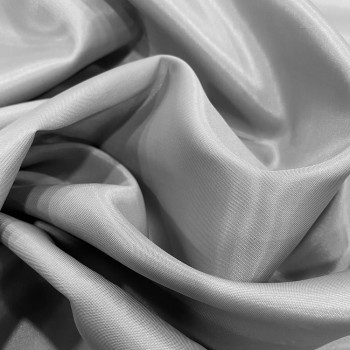 Grey 100% acetate lining fabric