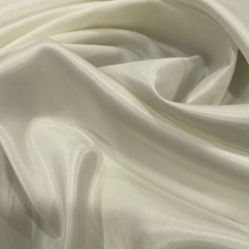 Lining fabric 100% acetate ivory