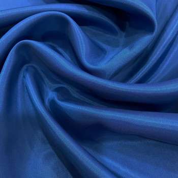 Royal blue 100% acetate lining fabric