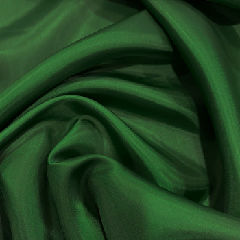 Tissu doublure pongé 100% cupro vert sapin