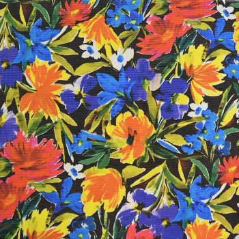 100% polyester printed quilted fabric