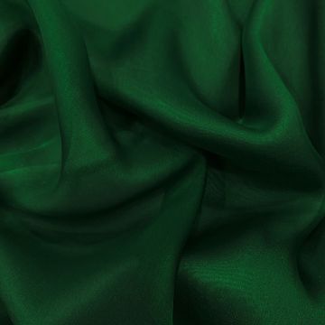 Grass green 100% silk chiffon