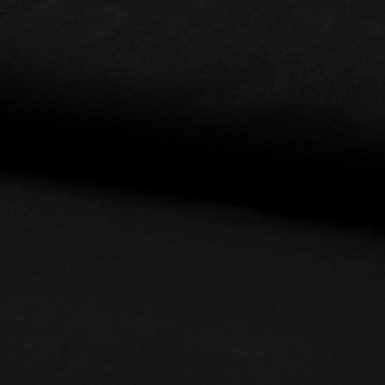 Suede fabric black (1.4 meters)