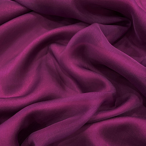 Mauve 100% silk chiffon