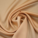 Nude satin-back cady crepe fabric